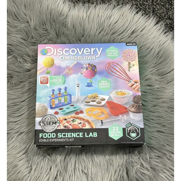 Discovery #MINDBLOWN Food Science Lab 22 Tools Uses Real Kitchen Ingredients‎ - Picture 1 of 4